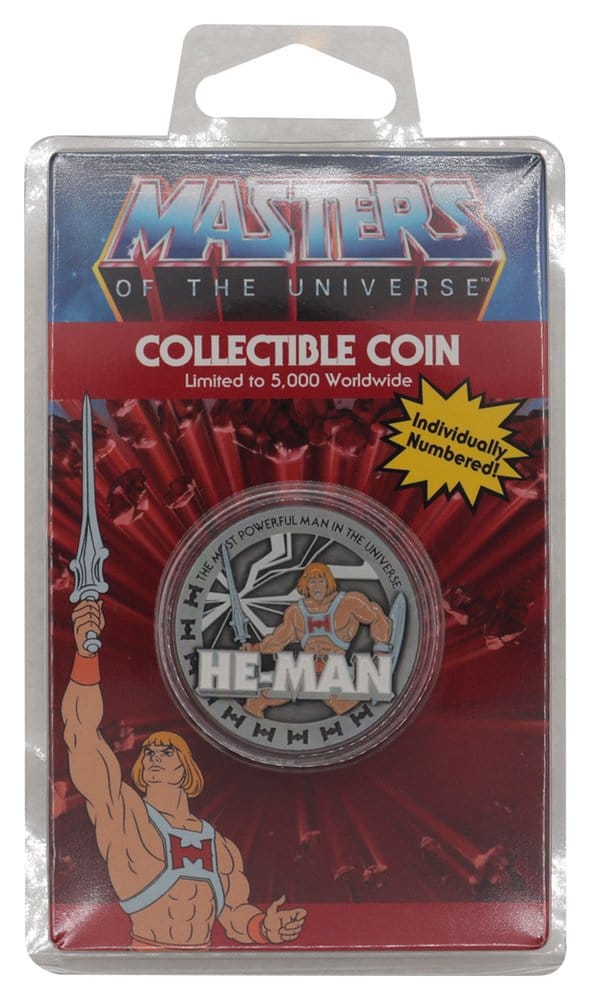 Masters of the Universe Sammelmünze He-Man Limited Edition Image 5