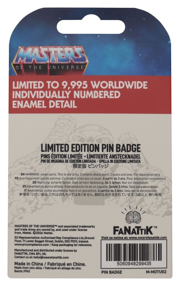 Masters of the Universe Ansteck-Pin Skeletor Limited Edition Image 2