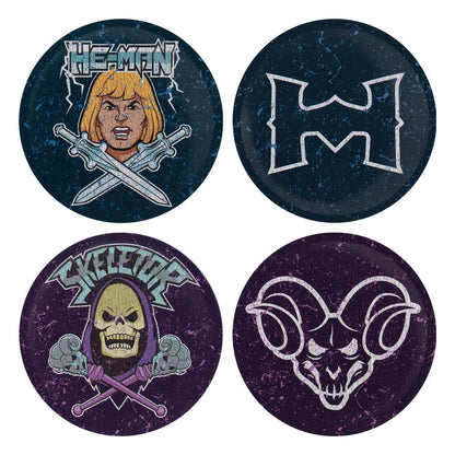 Masters of the Universe Untersetzer 4er-Pack Printed Metal Image 1