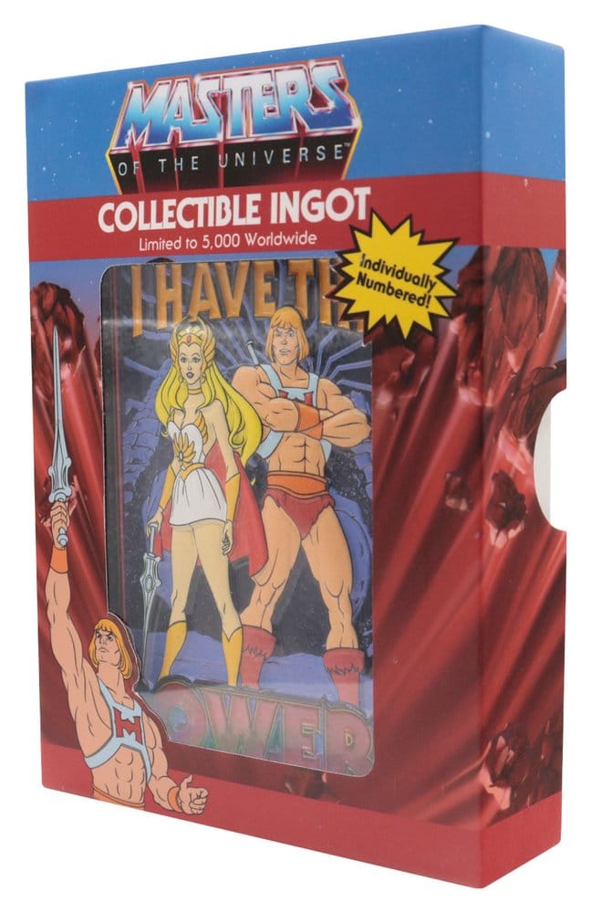 Masters of the Universe Metallbarren He-Man & She-Ra Limited Edition Image 4