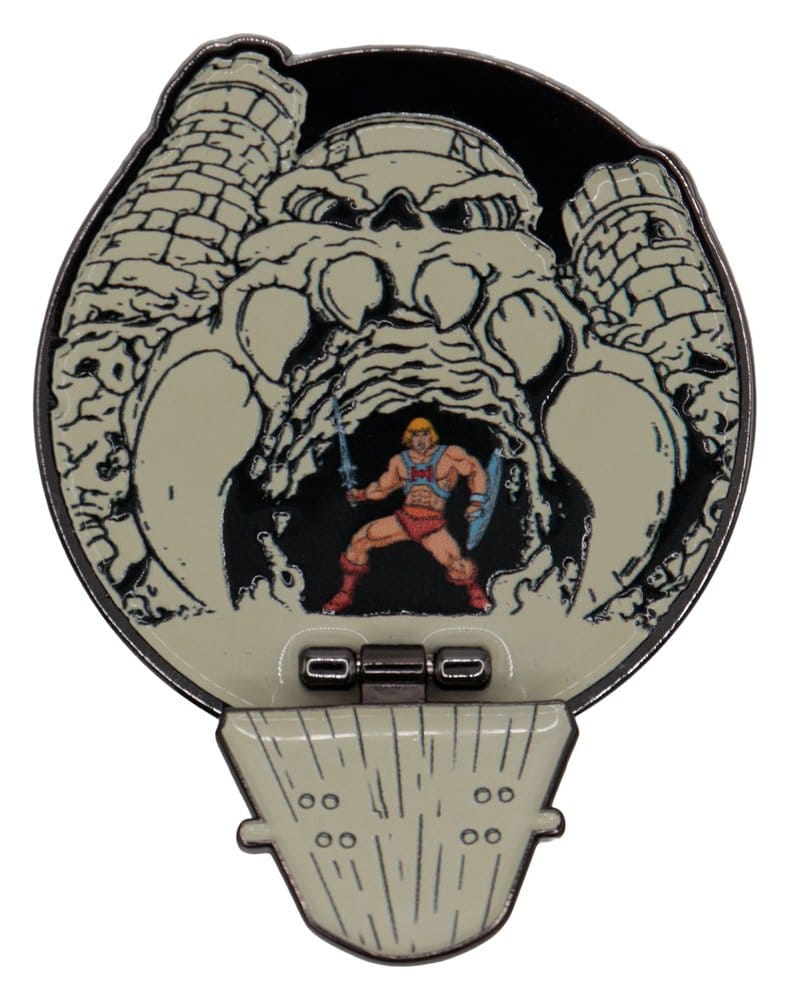 Masters of the Universe Ansteck-Pin Hinged Castle Grayskull Limited Edition Image 1