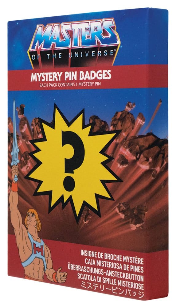 Masters of the Universe Mystery Ansteck-Pins Blind Box Display (12) Image 11