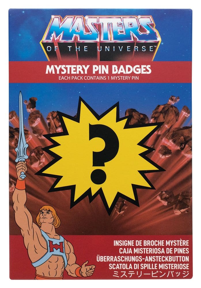 Masters of the Universe Mystery Ansteck-Pins Blind Box Display (12) Image 13