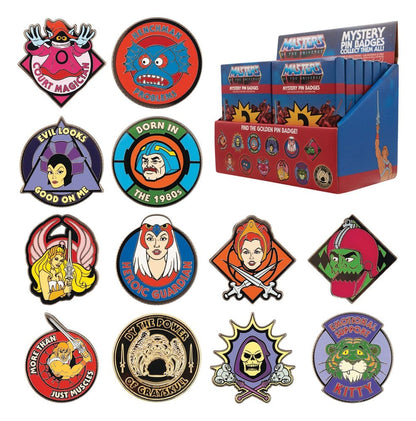 Masters of the Universe Mystery Ansteck-Pins Blind Box Display (12) Image 14