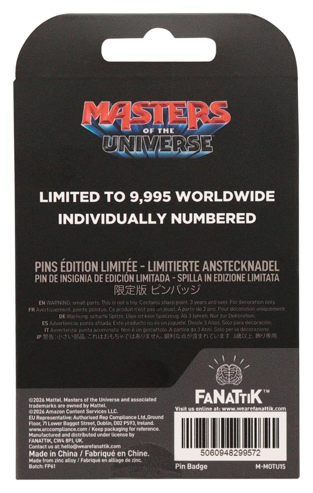 Masters of the Universe 2026 Ansteck-Pin He-Man Limited Edition Image 2
