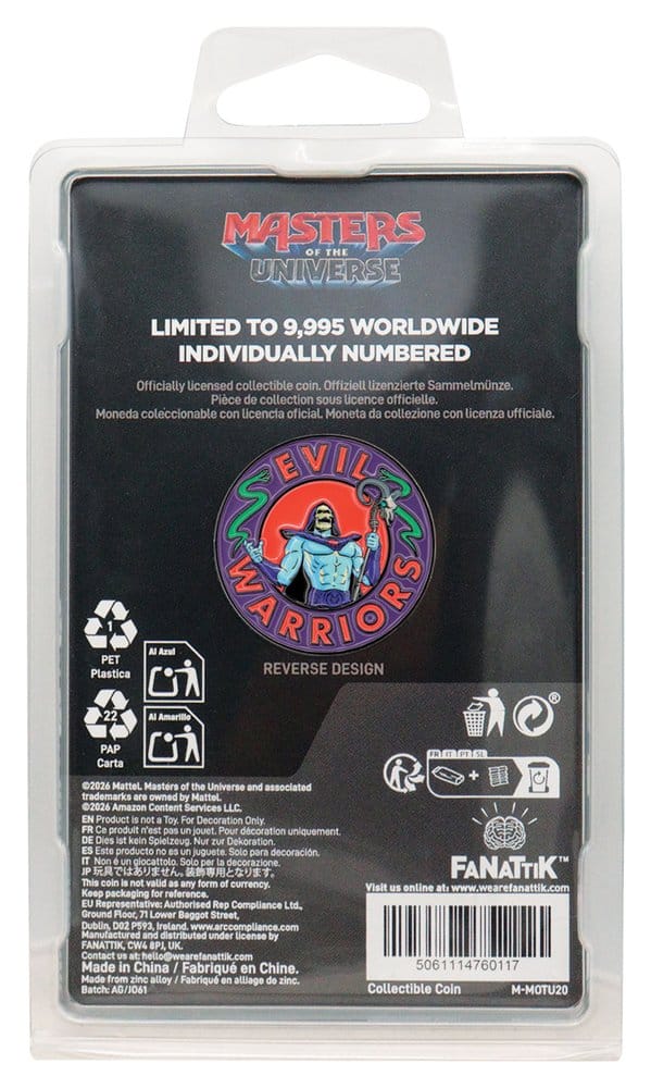 Masters of the Universe 2026 Sammelmünze He-Man & Skeletor Limited Edition Image 4
