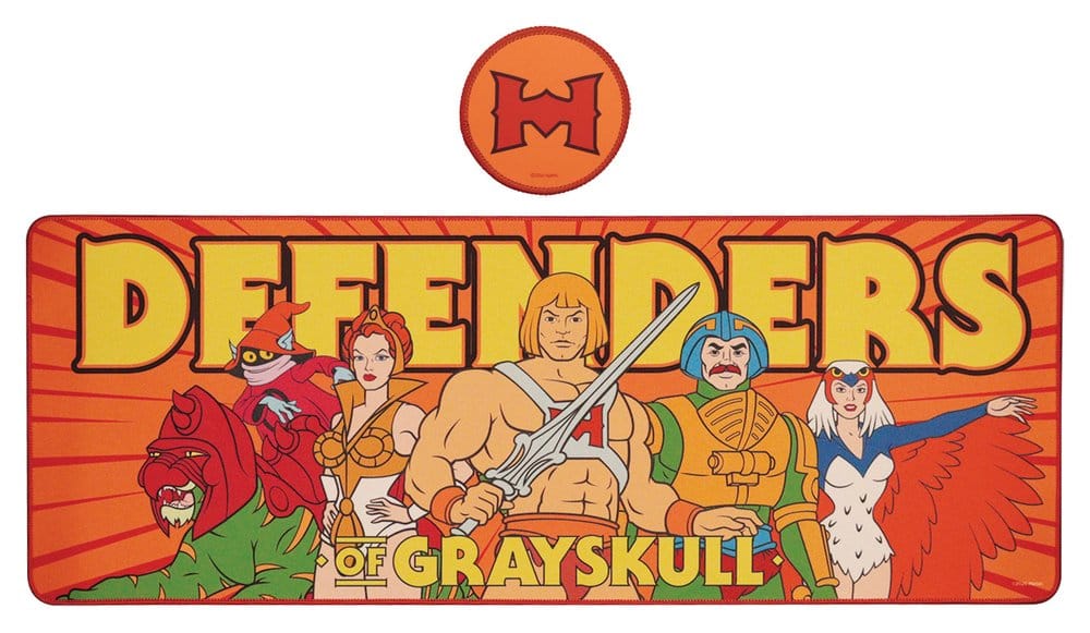 Masters of the Universe Schreibtischunterlage & Untersetzer Heroes Image 1