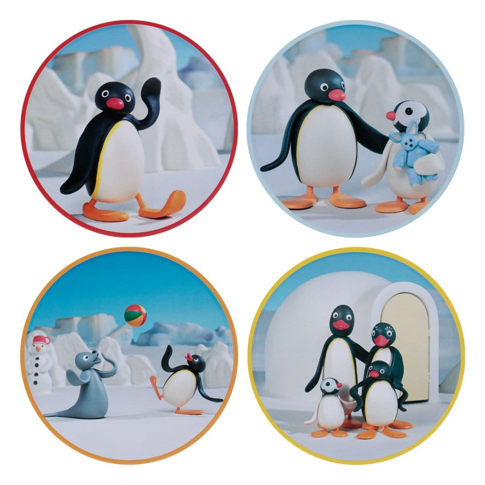 Pingu Untersetzer 4er-Pack Image 1