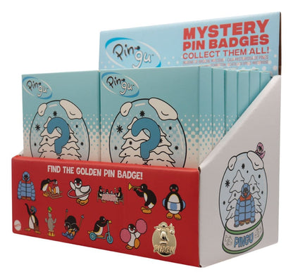 Pingu Mystery Ansteck-Pins Blind Box Display (12) Image 2