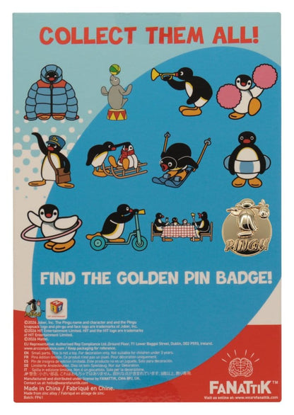 Pingu Mystery Ansteck-Pins Blind Box Display (12) Image 10