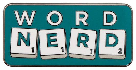 Scrabble Ansteck-Pin Word Nerd Limited Edition Image 1