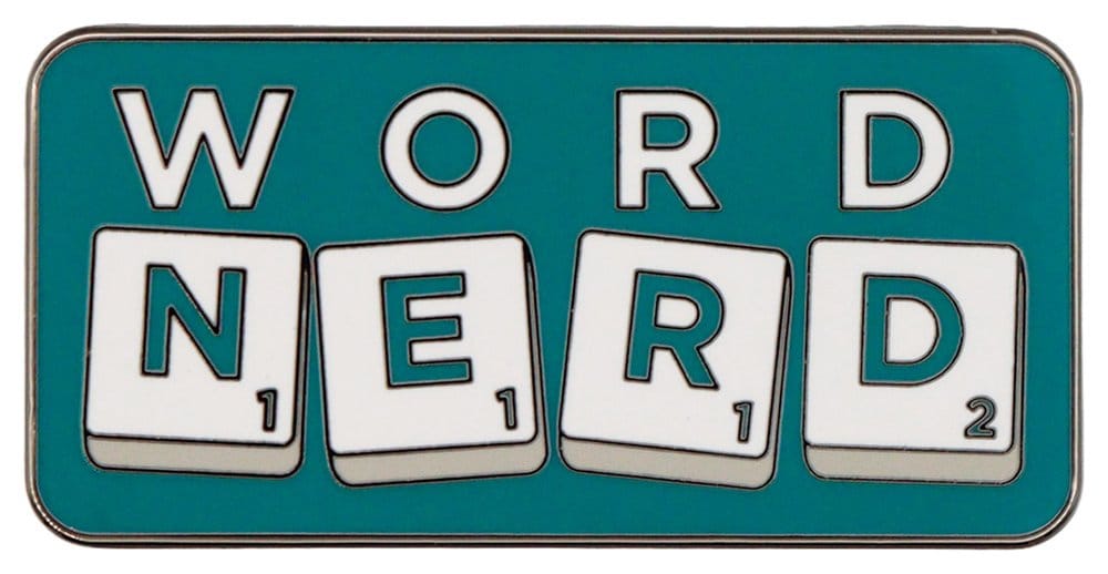 Scrabble Ansteck-Pin Word Nerd Limited Edition Image 1