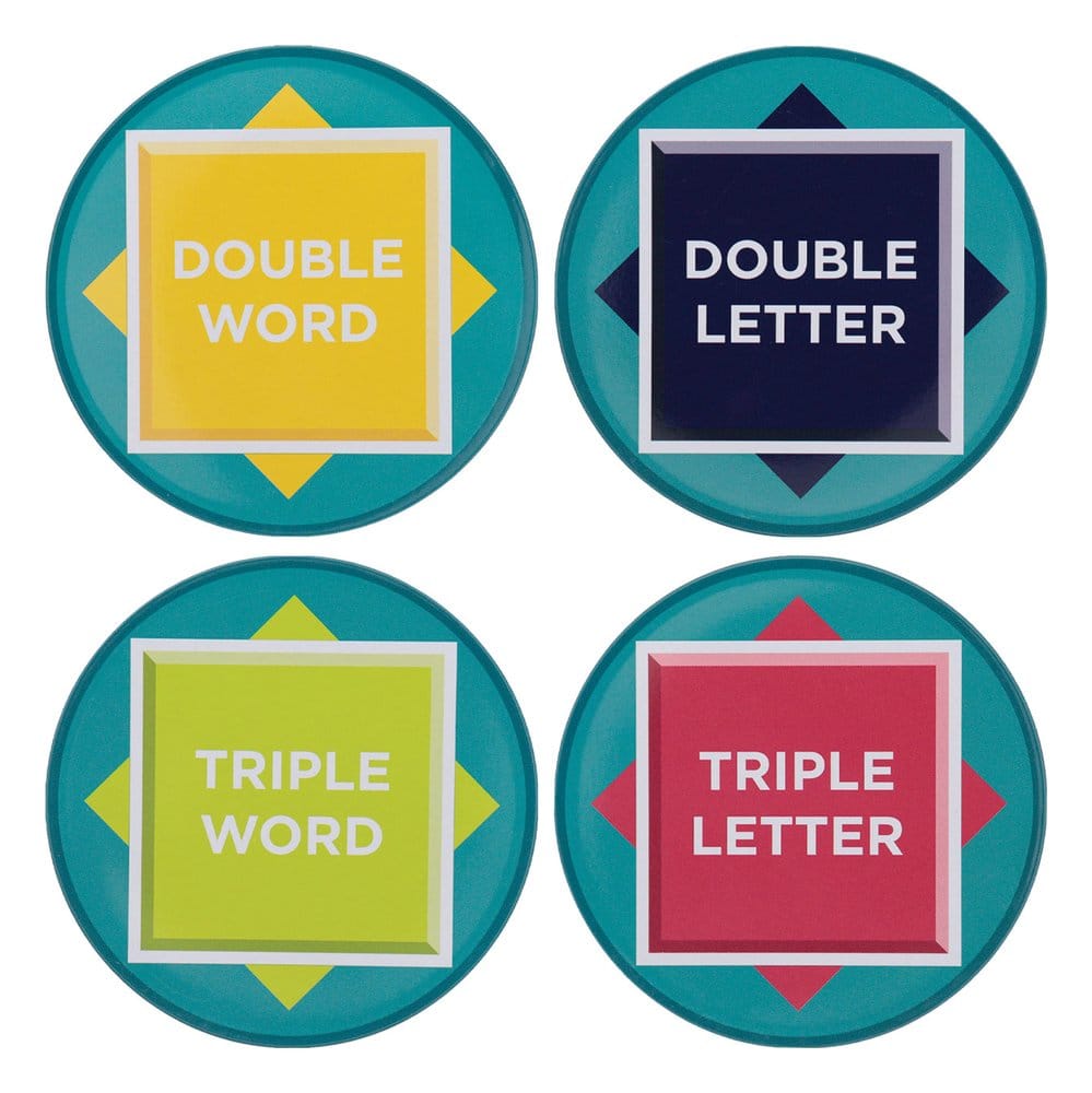Scrabble Untersetzer 4er-Pack Image 1