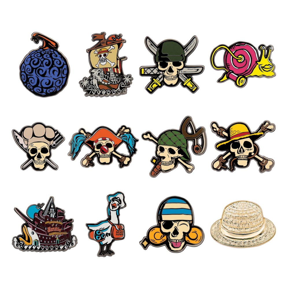 One Piece Ansteck-Pins Display Mystery Pin Badge (12) Image 1