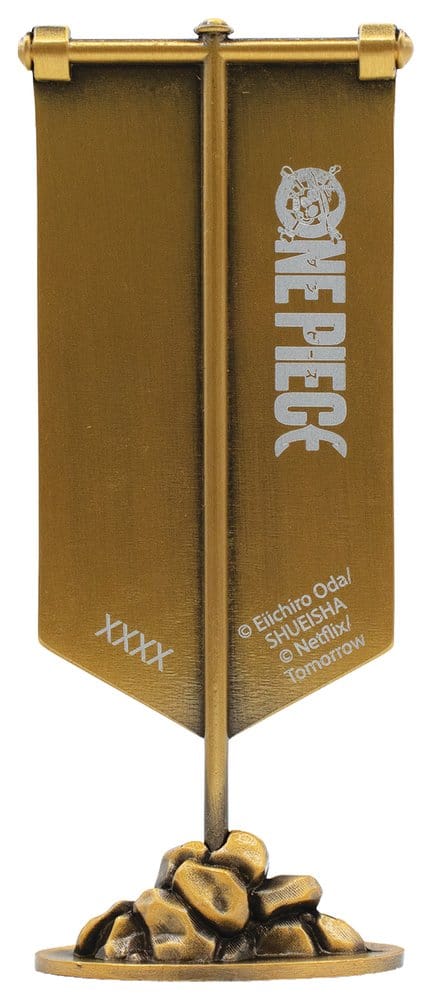 One Piece Replik Strohhutpiraten Metallbanner 11 x 6 cm Image 3
