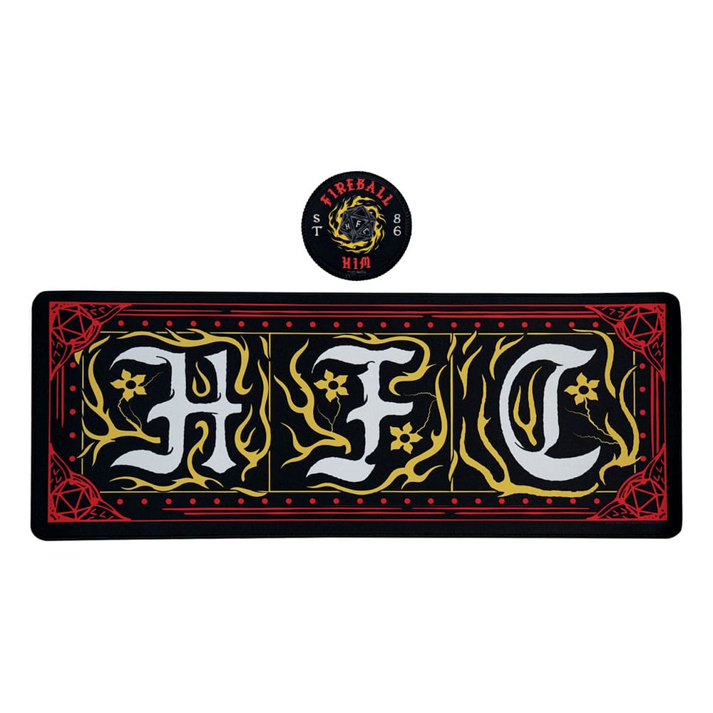 Stranger Things Schreibtischunterlage & Untersetzer Hellfire Club Image 1