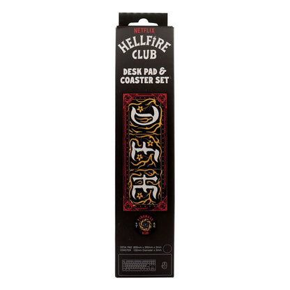 Stranger Things Schreibtischunterlage & Untersetzer Hellfire Club Image 4