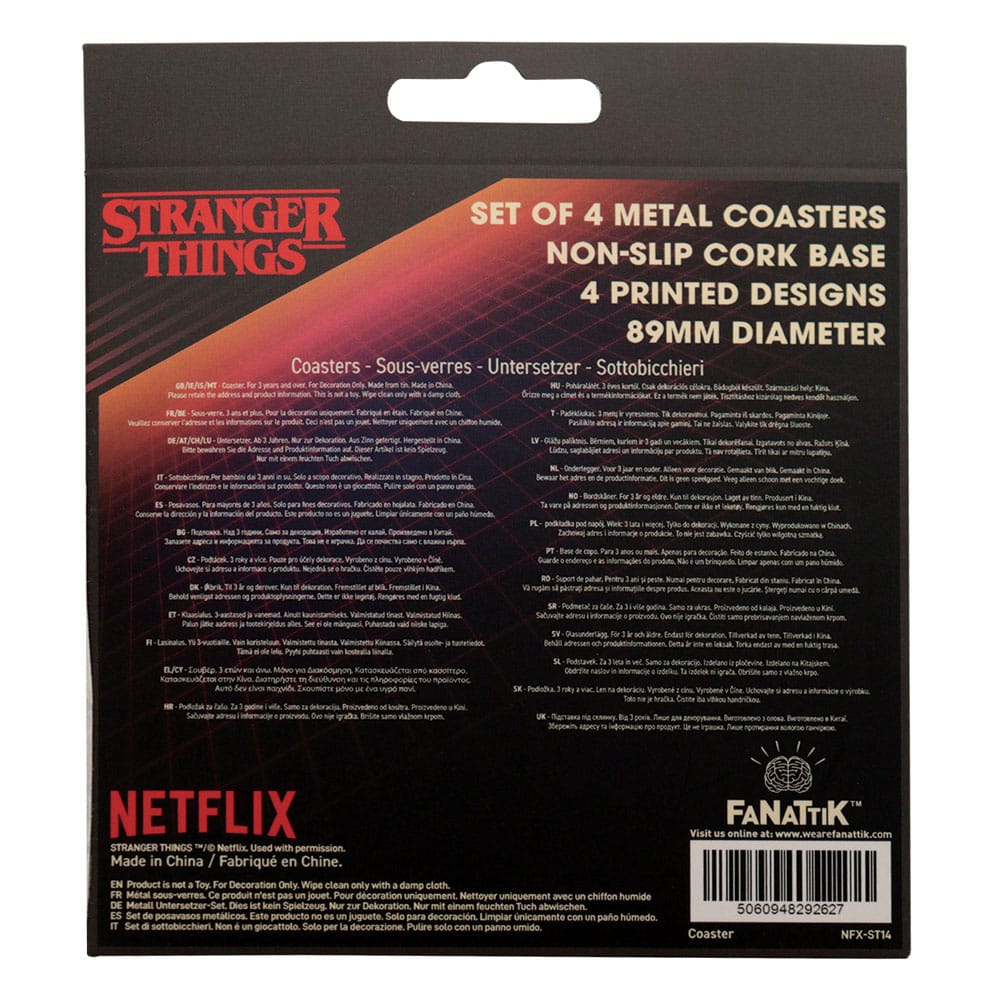 Stranger Things Untersetzer 4er-Pack Image 3