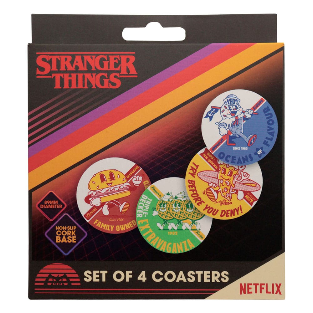 Stranger Things Untersetzer 4er-Pack Image 4
