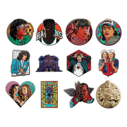 Stranger Things Ansteck-Pins Display Mystery Pin Badge (12) Image 1
