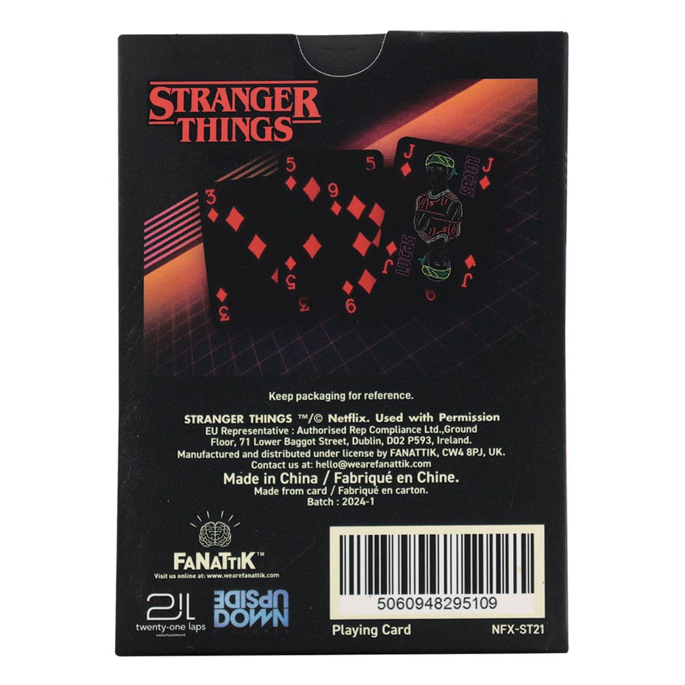 Stranger Things Spielkarten Display (12) Image 3
