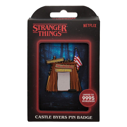 Stranger Things Ansteck-Pin Castle Byers Limited Edition Image 3