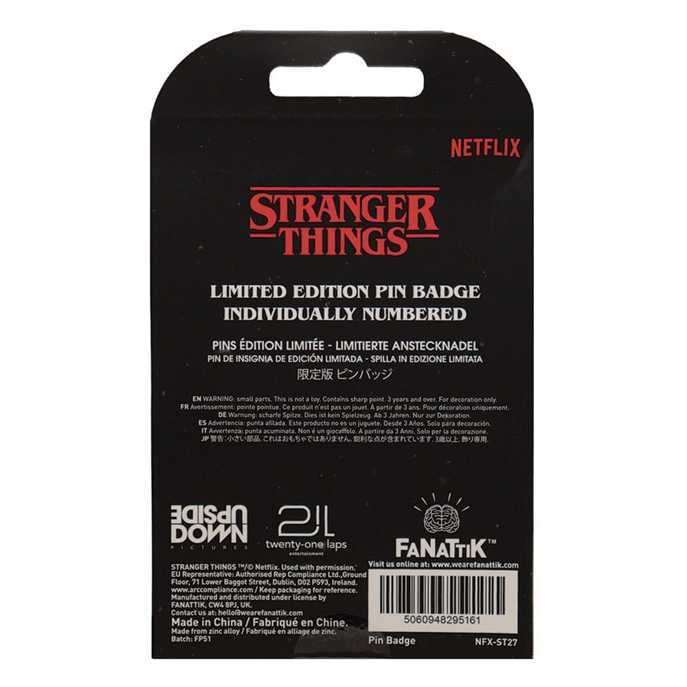 Stranger Things Ansteck-Pin The Squawk Limited Edition Image 2
