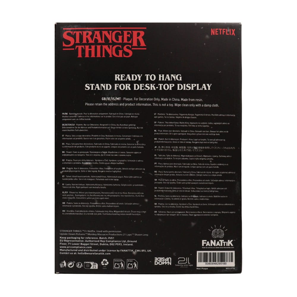 Stranger Things Resinschild Creel House Stained Glass Window Image 6