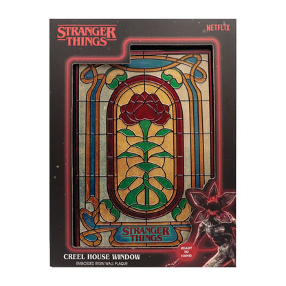Stranger Things Resinschild Creel House Stained Glass Window Image 7