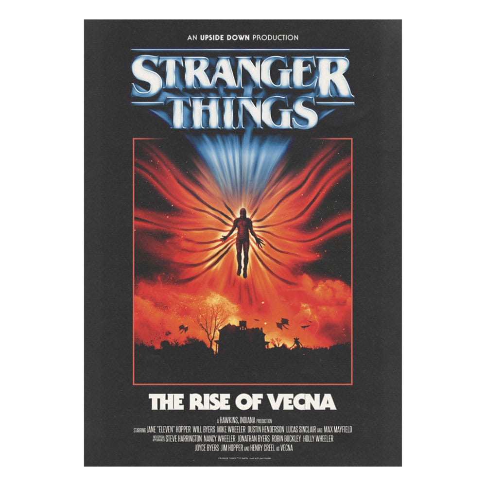 Stranger Things Kunstdruck The Rise of Vecna Limited Edition 42 x 30 cm Image
