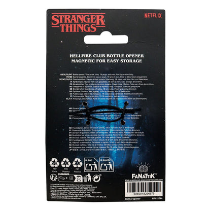 Stranger Things Flaschenöffner Hellfire Club Image 3