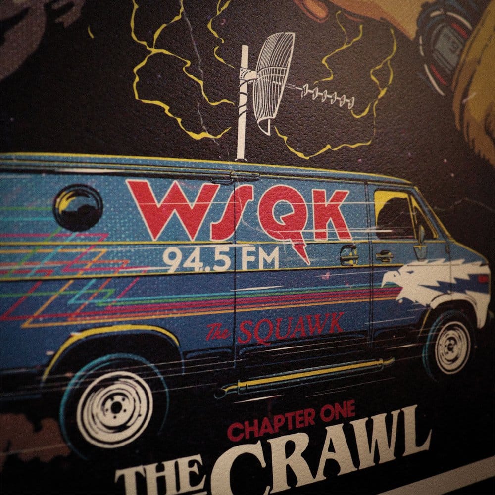 'Stranger Things 5 Kunstdruck The Crawl Limited Edition 42 x 30 cm Image 2