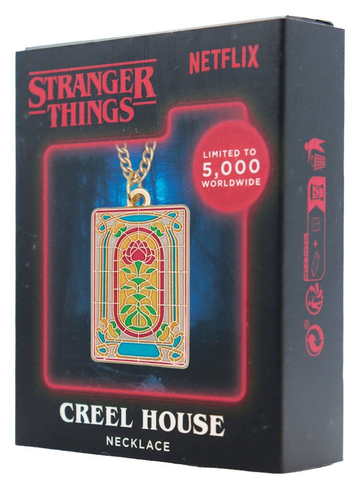 Stranger Things Halskette Creel House Window Limited Edition 3 x 2 cm Image 6