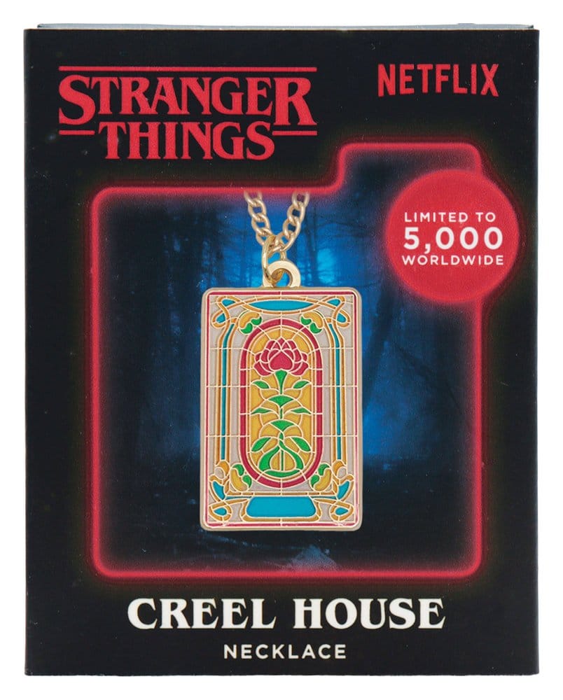 Stranger Things Halskette Creel House Window Limited Edition 3 x 2 cm Image 8