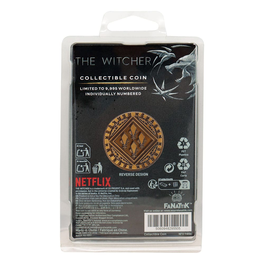 The Witcher Sammelmünze Toss a Coin to Your Witcher Limited Edition Image 4