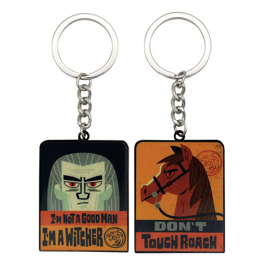 The Witcher Schlüsselanhänger Witcher & Roach Limited Edition Image 2