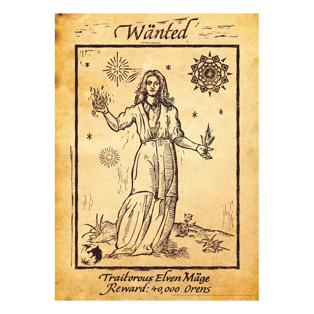 The Witcher Kunstdruck Limited Edition 42 x 30 cm Image