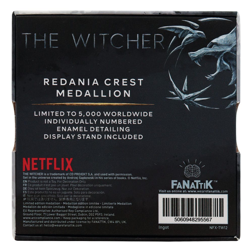The Witcher Medaille Redania Crest Limited Edition Image 3