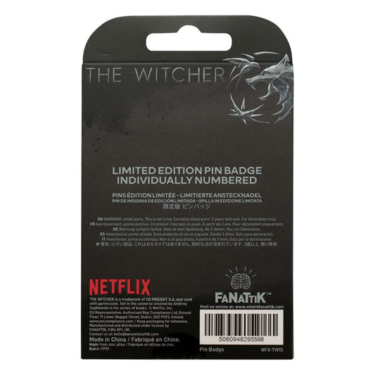 The Witcher Ansteck-Pin Witcher Symbol Limited Edition Image 2