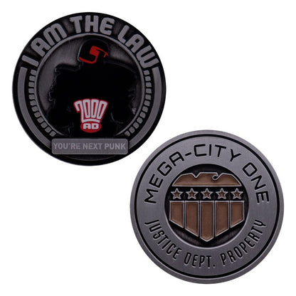 2000 AD Sammelmünze Judge Dredd Mega-City One Limited Edition Image 3