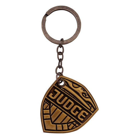 2000 AD Schlüsselanhänger Judge Dredd Badge Limited Edition Image 1