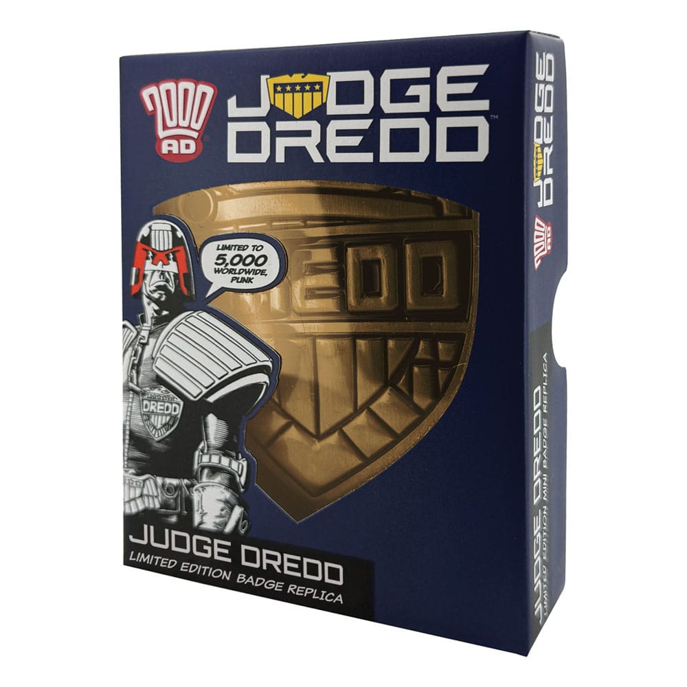 2000 AD Replik Judge Dredd Badge Limited Edition Image 4