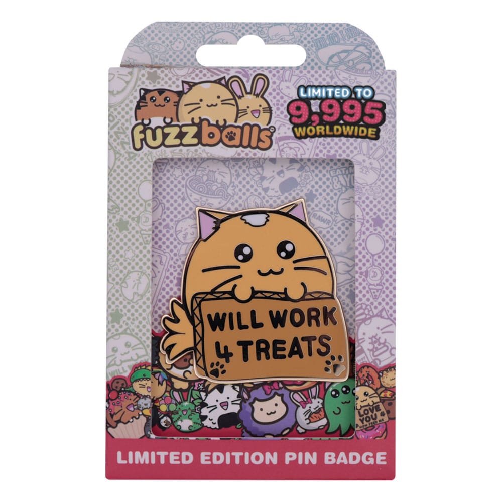 Fuzzballs Ansteck-Pin Whisky Will Work 4 Treats Limited Edition Image 3