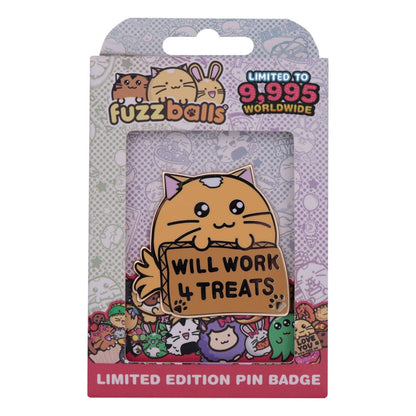 Fuzzballs Ansteck-Pin Whisky Will Work 4 Treats Limited Edition Image 3