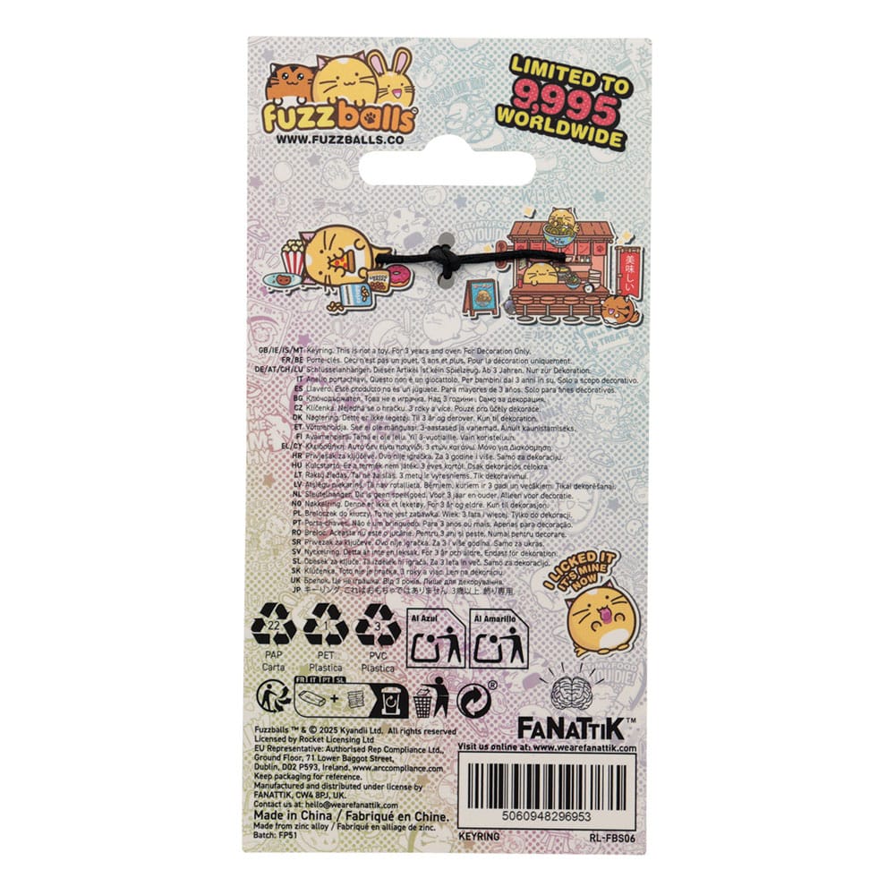 Fuzzballs Schlüsselanhänger Whisky Noodles Limited Edition Image 4