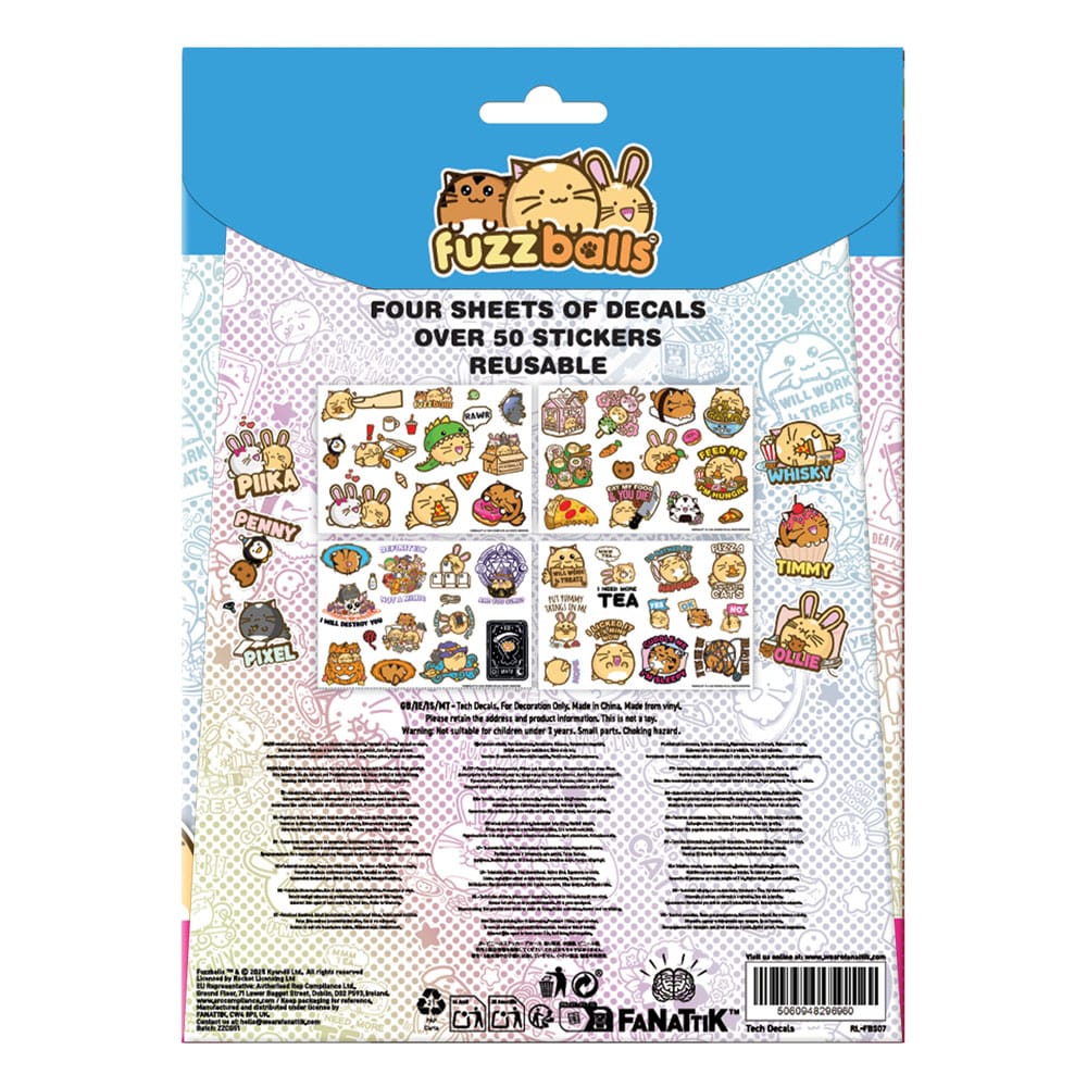 Fuzzballs Tech Sticker Pack Image 2