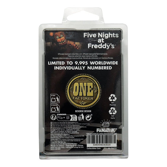 Five Nights at Freddy´s Sammelmünze One Faz Token Limited Edition Image 2