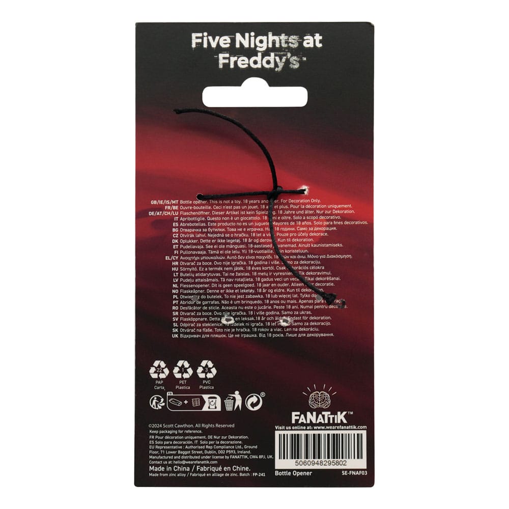 Five Nights at Freddy´s Flaschenöffner 10 cm Image 3