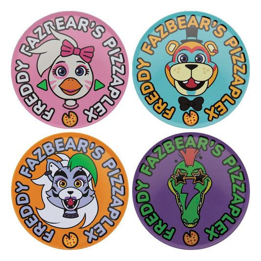Five Nights at Freddy's Untersetzer 4er-Pack Printed Drinks Image 1