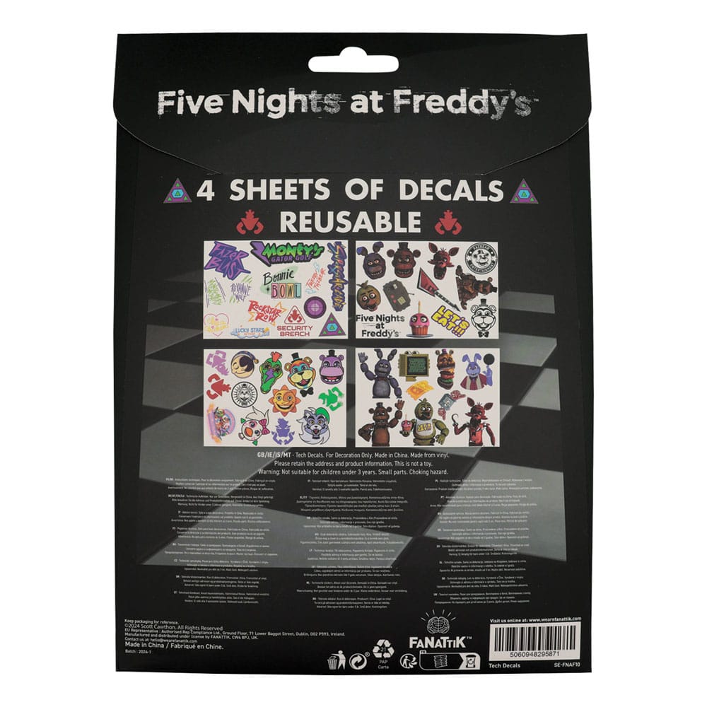 Five Nights at Freddy's Tech Sticker Pack Image 2